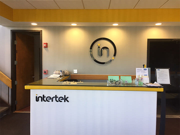 Intertek Cortland front desk